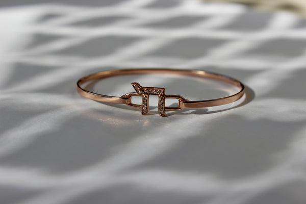 Diamond Pave Chai Bangle