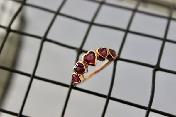 Graduating Heart Ring