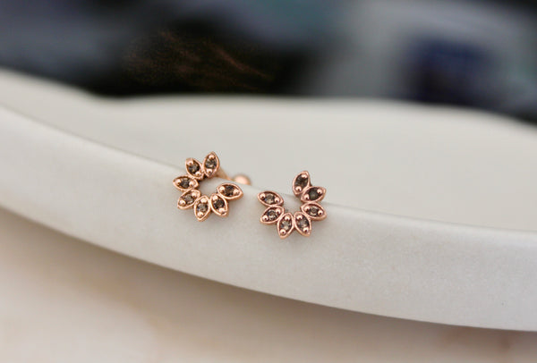 Open Flower Stud