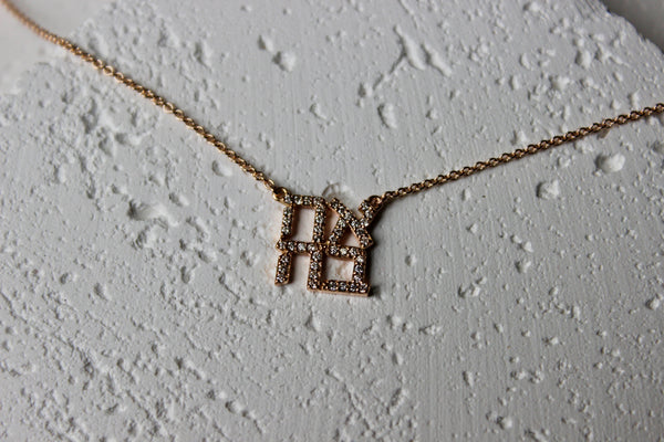 Diamond Ahava Necklace